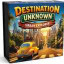 Destination Unknown: Urban Explorer  The Road Trip Adventure Game | Travel Game for Couples, Friends & Families | Turn Any Drive into an Adventure