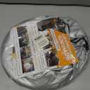 EcoNour Car Windshield Sun Shade  B&W American Flag USA Patriotic Design 240T Polyester Foldable Front Window Shade for SUV & Trucks  UV Ray Blocker  Medium (64x32 Inch) Sun Protector