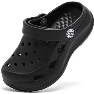 WOUEOI Boys Girls Garden Shoes Toddler Cartoon Slides Sandals Kids Clogs