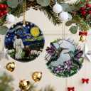 Hummingbird Ornament for Christmas Tree, Christmas Ornaments, Hummingbird Home Decor, Holiday Decor Gifts for Family, Friends & Bird Lovers, Gift Exchange & Gift Idea, Giftbox Included