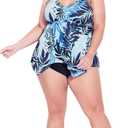 Avenue Women's Plus Size Hi Waist Swim Brief, 22Plus