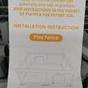 Extra Large Baby Playpen 79×79 Inch, Playpen with 2 Zipper Door for Babies and Toddlers, Play Pen Pin Indoor Outdoor Baby Play Fence