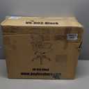 FDW Ergonomic Office Chair Home Desk Chair Task Mesh Computer Chair Gaming with Back Lumbar Support Armrest Modern Swivel Modern Adjustable Rolling Executive Mesh Chair for Women Men (Black)