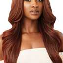 Outre melted Hairline Lace Front Wig Frontal Effect Hairline HD Transparent Lace SERAPHINE (1B)