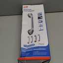 TAILI Grab Bars for Bathtubs and Showers 2 Pack Suction Grab Bar, Heavy Duty Shower Handle Removable Bath Handrails for Seniors and Elderly, Bathroom Safety Grip No Drilling Waterproof,Grey (16.8", Gray)