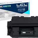LCL Compatible Toner Cartridge Replacement for HP 61A 61X C8061A C8061X 10000 Pages 4100 4100N 4100TN 4100dtn 4100MFP (1-Pack Black)