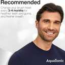 AquaSonic Genuine Duo Series Replacement Brush Heads | for Normal & Sensitive Teeth | Compatible with Duo Series & Home Dental Center Toothbrush Handles | NOT Compatible with Duo Series Pro