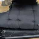 Suteck Zero Gravity Chair, Reclining Camping Lounge Chair with Aluminum Alloy Lock, Folding Patio Recliner w/Removable Pad, Adjustable Headrest and Side Tray for Outdoor Patio, Lawn, and Camping, 26 Inch, Black