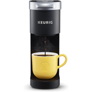 Keurig K-Mini Single Serve K-Cup Pod Coffee Maker, 6 to 12oz Brew size, with Cord Storage, Perfect for Small Spaces, Black