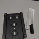 Front License Plate Bracket Compatible with Subaru Outback 2015-2023, Forester 2015-2023, BRZ 2022-2023 No Drill Tow Hook License Plate Holder, Car Tag Frame, Bumper Relocator Adapter Kit