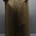 Outdoor High Back Chair Cushion Seat Pads, 44 x 21 Inch Water-Repellent & Fade-Resistant Patio Furniture Cushions with Ties for Adirondack, Rocking Chairs, Linen