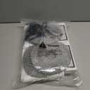 24 Pcs Accessories Kit Compatible with Roborock Qrevo Master/Qrevo Slim Robot Vacuum 2 Roller Brush 4 Mop Pads 4 Hepa Filters 6 Side Brushes 6 Vacuum Bags 1 Cleaning Brush 1 Screwdriver