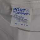 Port And Company Vintage Style T Shirt White Size M
