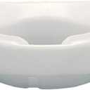 SP Ableware Maddak Tall-Ette 2-Inch Elevated Toilet Seat Compatible with Elongated and Standard Toilets (725831002)