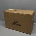 Heated Foot Rest Under Desk at Work, Ergonomic Desk Footrest with Vibrating Massage and Adjustable Height, Foot Warmer with Pocket, 3 Vibration Modes & 2 Heating Levels,Memory Foam,Office Home Gaming (Dark Grey)