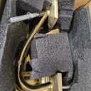Baldwin 85355.003.RENT Stonegate Emergency Exit Right Hand Handleset, Lifetime Polished Brass