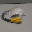 6-30P to 6-20/15R or 5-20/15R EV Adapter Cord Compatible with NEMA, 30 Amp 3 Prong 240V Male 6-30P Female 6-20/15R or 5-20/15R T Blade for EV Charger Welder Heater, 12 AWG, 1FT, 12 Inch