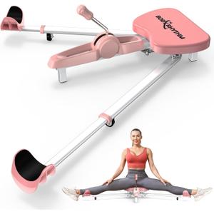 BODY RHYTHM Leg Stretcher - Split Machine for Leg Stretching - Flexibility Stretching Equipment - Ballet, Yoga, Dance, Martial Arts, MMA - Home Yoga Gym Fitness (Pink)