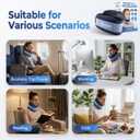 Ice Silk Neck Brace,Neck Brace Cervical Collar,Neck Support Brace for Sleeping Soft,Breathable Cervical Collar for Pain Relief/Posture Correction,Travel, Workers & Neck Injury Recovery for Women & Men