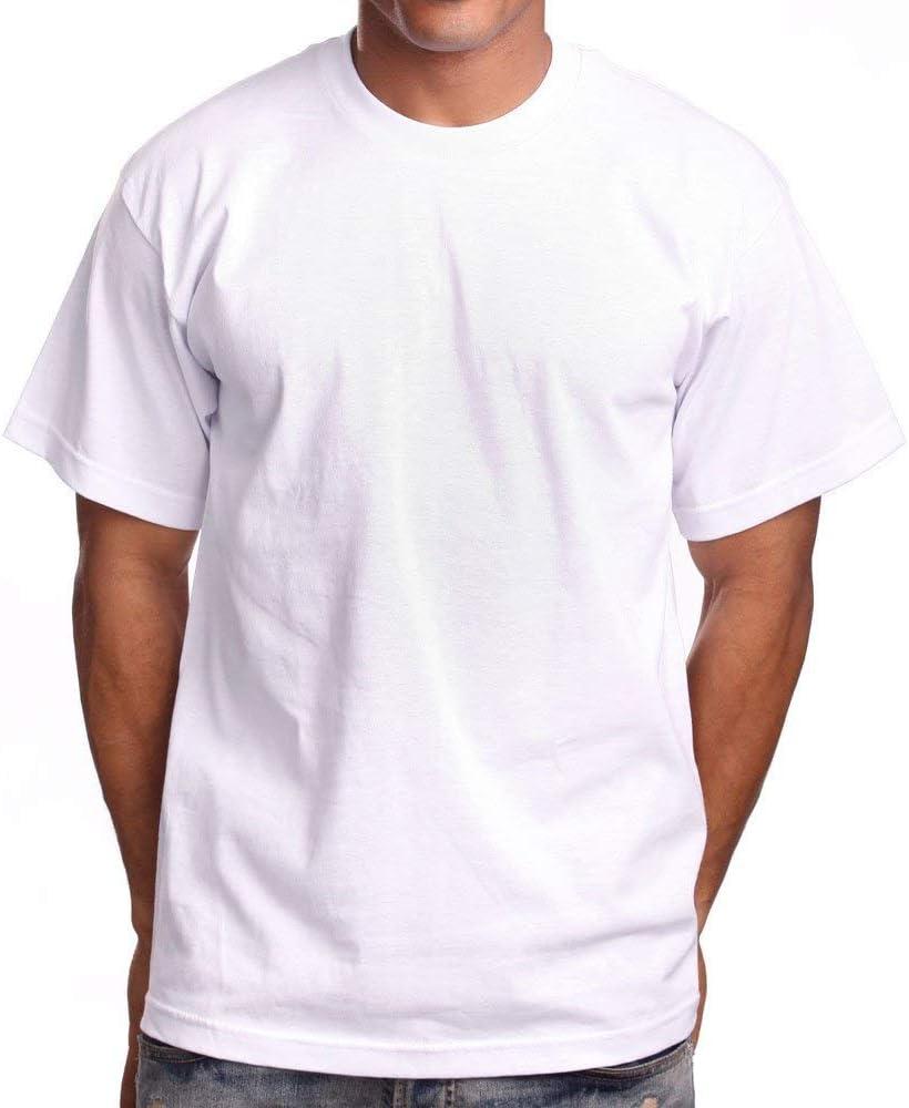 PRO 5 Super Heavy Mens Short Sleeve T-Shirt (3 Pack), White (XX-Large)