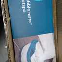 Homedics Bubble Mate Foot Spa, Toe Touch Controlled Foot Bath with Invigorating Bubbles and Splash Proof, Raised Massage Nodes and Removable Pumice Stone