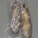 mysoft Women's Pumps Low Chunky Block Heel Round Toe Comfortable Dress Shoes (7.5, Gold Glitter)