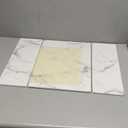 Large Stone Drying Mat for Kitchen Counter, 24"x16" Collapsible Quick Dry Dish Drying Mat, Water-Absorbent Marble Diatomaceous Earth Mats for Bottles Cups Dishes, Match Any Countertop