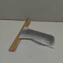 dancemoon JustHang Shower Squeegee for Glass Doors, All-in-One Award-Winning Silicone Squeegee with Built-in Hook for Bathroom, Window, Mirror, Tile Wall, Car, Streak-Free Cleaner Tool, 10-Inch Black