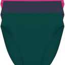 Natori womens Bliss Bare Cotton High Cut Brief 3-pack L