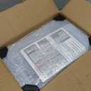 Thickened Clear Shoe Storage Organizer with Magnetic Door, Sturdy Stackable Shoe Boxes for Closet, Collapsible Space-Saving Shoe Rack for Sneakers & Boots, Plastic Shoe Cabinet Box Set, 6 Pack, White