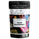 Organic Taco Seasoning Mix by Spice Hut, Salt-Free, Authentic Southwestern Seasoning for Cooking Flavorful Carne Asada, Beef, Carnitas, Tacos, Burrito / Especias Orgánicas Para Tacos / All-Natural, Kosher, Vegan, Gluten Free, Keto - No MSG - 2oz Pack,  BB date: 08/2026