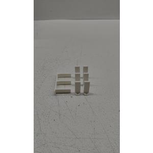Nkiy Quen 3 Pack Siding Closet Door Floor Guide-Universal ABS Sliding Door Thick Door-White Closet Door Guides for Cabinet Floor with Screws