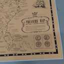 United States Treasure Map 1957 - Vintage Pictorial Historical Map Print - 24in x 16in