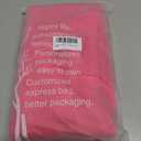 Wander Agio Womens Warm Long Shawl Winter Upset Large Scarf Pure Color Rose Red