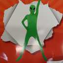 Morphsuits Glow Alien Kids Fancy Dress Costume Size S