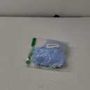 Limeeke Women One Piece Swimsuit Solid Ribbed Monokini Swimwear Scoop Neck Low Back Bathing Suit (Small, Sky Blue)