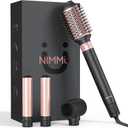 Nimmu Hair Dryer Brush with 120,000 RPM High-Speed Negative Ionic Blow Dryer Brush Fast Drying, Multi Hair Styler Curlers, Professional Hot Air Styler for Curling Volumizing Straightening Styling