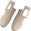 AOMSAZTO Front Door Panels Armrest Cover Leather Left & Right for Honda Cr-V CRV 2007-2012 (Beige)