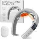 Neck Massager with Heat, Neck Massager for Pain Relief Deep Tissue, Multiple Mode Adjustment, Portable and Suitable for Travel and Home