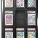 Graded Card Display with Acrylic Dust-Proof Cover,Psa Slab Display/Guard