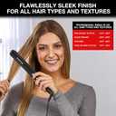 Remington 1" Flat Iron, Hair Straightener with Anti-Static Technology, Rapid 30-Second Heat-Up, 60-Minute Auto Shut-Off, 30% Longer Ceramic Floating Plates, and Titanium-Ceramic Coating