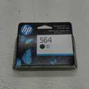 HP 564 Black Ink Cartridge | Works with DeskJet 3500; OfficeJet 4620; PhotoSmart B8550, C6300, D5400, D7560, 5510, 5520, 6510, 6520, 7510, 7520, Plus, Premium, eStation Series | CB316WN