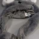 Animal Hat with Ears Moving Jumping Pop Up Beating Hat Plush Holiday Cosplay Dress Up Funny Gift for Kids