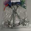 12 Pack Dragonfly Clip,Fake Dragonflies, Humming Bird Stakes Fake, Plastics Dragonfly for Garden Stakes Decor Yard Ornaments for Hat,Deer and Horse,Fly Scare Devices for Indoor Outdoor