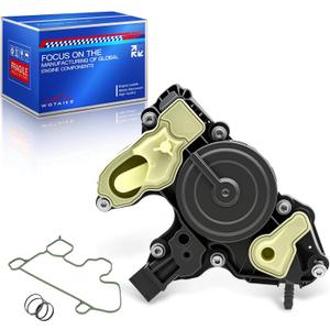 PCV Valve Oil Separator Engine Crankcase Vent Valve Compatible with 2014-2018 Audi A3 A4 Volkswagen Golf VW Jetta Passat Bettle GTI 1.8T 2.0T, Replace#06K103495 06K013495AA 06K103495AT