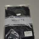 Missufe Women's V Neck Ruffle Short Sleeve Bodycon Summer Casual T Shirt Dress (Black, XS)