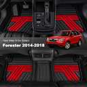 TTX LIGHTING Rubber Floor Mats for Subaru Forester 2014-2018