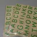 BLUE PANDA Jungle Safari Animal Party Signs with Alphabet Stickers (7 Pieces, 3 Stickers Sheets) - Letter with Jungle Theme