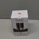 Electric Salt and Pepper Grinder Set  USB Rechargeable Automatic Grinder Set with LED Light, 6 Adjustable Coarseness Levels, Large Capacity, 2-Pack Electric Salt and Pepper Shakers