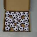 Hxezoc Mini Soccer Stress Balls 20 Packs Soccer Foam Sports Balls Small Squeeze Anxiety Bulk Toy Ball for Kids Soccer Birthday Party, School Carnival Party Supplies